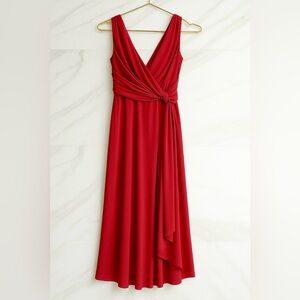 NWT | Stunning Donna Karan Red Maxi Dress | XL